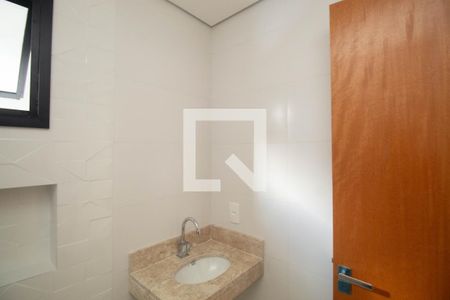 Banheiro de apartamento à venda com 1 quarto, 26m² em Vila Gustavo, São Paulo