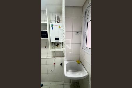 Área de Serviço de apartamento à venda com 2 quartos, 60m² em Jardim, Santo André