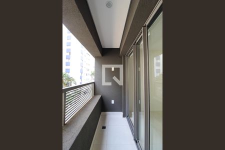 Varanda de kitnet/studio para alugar com 1 quarto, 22m² em Itaim Bibi, São Paulo