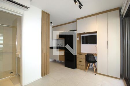Sala/Quarto de kitnet/studio para alugar com 1 quarto, 22m² em Itaim Bibi, São Paulo