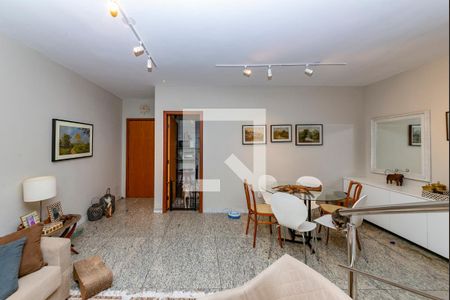 Sala 1 de apartamento à venda com 4 quartos, 210m² em Santo Antônio, Belo Horizonte