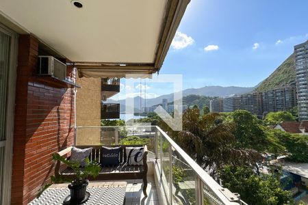 Varanda de apartamento à venda com 2 quartos, 128m² em Lagoa, Rio de Janeiro