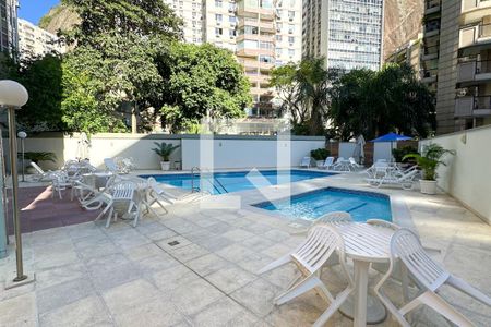 Área comum - Piscina de apartamento à venda com 2 quartos, 128m² em Lagoa, Rio de Janeiro