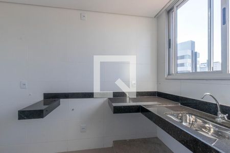 Cozinha de apartamento à venda com 3 quartos, 133m² em Havaí, Belo Horizonte