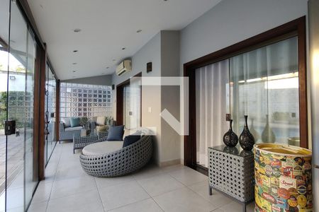 Área gourmet de casa de condomínio à venda com 5 quartos, 424m² em Anil, Rio de Janeiro