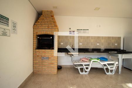 Área comum - Churrasqueira de casa de condomínio para alugar com 2 quartos, 77m² em Chácaras Reunidas São Jorge, Sorocaba