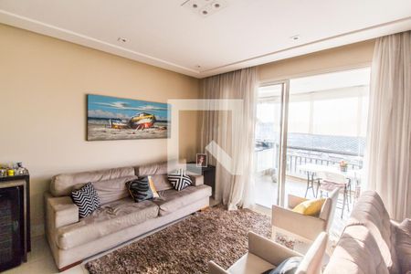 Sala de apartamento à venda com 3 quartos, 127m² em Tamboré, Santana de Parnaíba