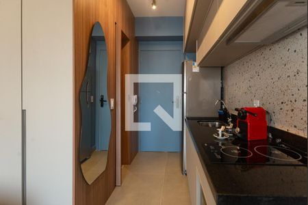 Cozinha de kitnet/studio à venda com 1 quarto, 24m² em Perdizes, São Paulo