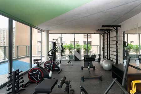 Área Comum - Academia de kitnet/studio à venda com 1 quarto, 24m² em Perdizes, São Paulo