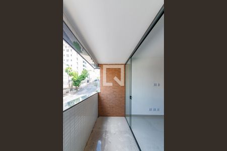 Varanda da Sala de apartamento à venda com 3 quartos, 88m² em Gutierrez, Belo Horizonte