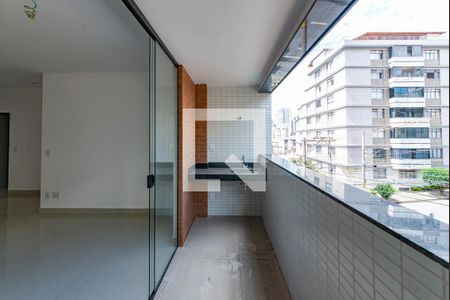 Varanda da Sala de apartamento à venda com 3 quartos, 88m² em Gutierrez, Belo Horizonte