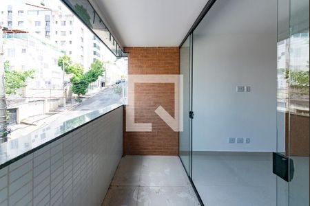 Varanda da Sala de apartamento à venda com 3 quartos, 88m² em Gutierrez, Belo Horizonte