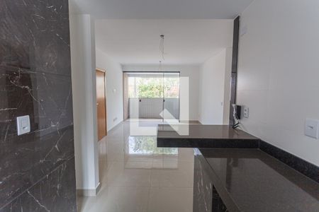Cozinha de apartamento à venda com 3 quartos, 88m² em Gutierrez, Belo Horizonte