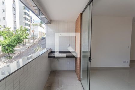 Varanda da Sala de apartamento à venda com 3 quartos, 88m² em Gutierrez, Belo Horizonte