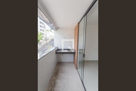Varanda da Sala de apartamento à venda com 3 quartos, 88m² em Gutierrez, Belo Horizonte