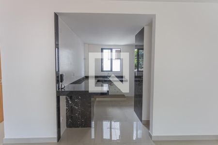 Cozinha de apartamento à venda com 3 quartos, 88m² em Gutierrez, Belo Horizonte