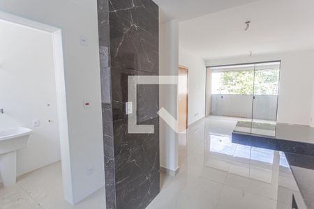 Cozinha de apartamento à venda com 3 quartos, 88m² em Gutierrez, Belo Horizonte