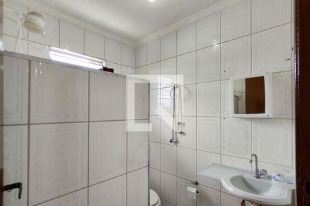Banheiro de casa para alugar com 1 quarto, 70m² em Vila Caiçara, Praia Grande