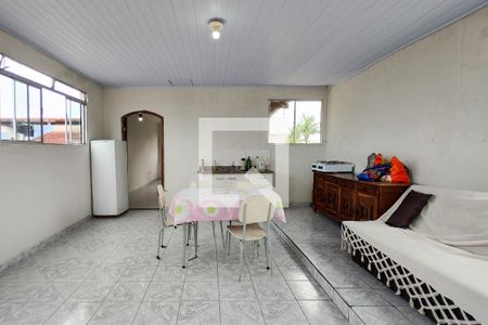 Sala/ Cozinha de casa para alugar com 1 quarto, 70m² em Vila Caiçara, Praia Grande