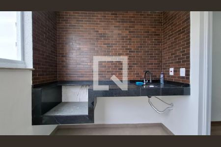 Varanda gourmet de apartamento à venda com 2 quartos, 58m² em Jardim, Santo André