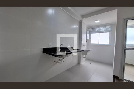 Cozinha de apartamento para alugar com 2 quartos, 58m² em Jardim, Santo André