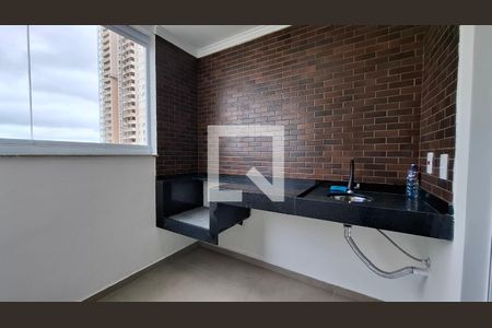 Varanda gourmet de apartamento para alugar com 2 quartos, 58m² em Jardim, Santo André