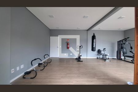 Área comum - Academia de apartamento para alugar com 2 quartos, 58m² em Jardim, Santo André