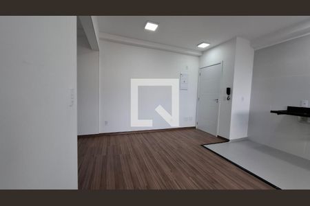 Sala de apartamento à venda com 2 quartos, 58m² em Jardim, Santo André