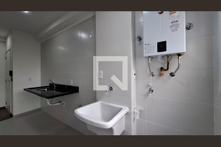 Área de Serviço de apartamento para alugar com 2 quartos, 58m² em Jardim, Santo André