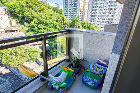 Sala- varanda de apartamento à venda com 2 quartos, 62m² em Freguesia (jacarepaguá), Rio de Janeiro