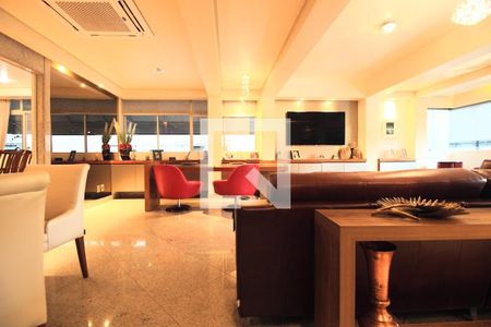 Sala de apartamento à venda com 4 quartos, 214m² em Carmo, Belo Horizonte