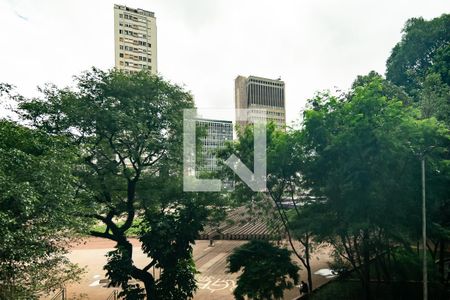 Vista da Sala/Quarto de kitnet/studio à venda com 1 quarto, 53m² em Consolação, São Paulo