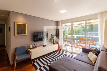 Sala  de apartamento à venda com 3 quartos, 102m² em Vila Ipojuca, São Paulo