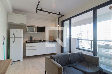 Sala de apartamento à venda com 1 quarto, 40m² em Consolação, São Paulo