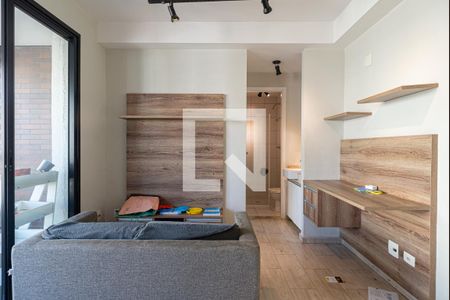 Sala de apartamento à venda com 1 quarto, 40m² em Consolação, São Paulo