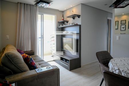 Sala de apartamento para alugar com 2 quartos, 52m² em Vila das Merces, São Paulo