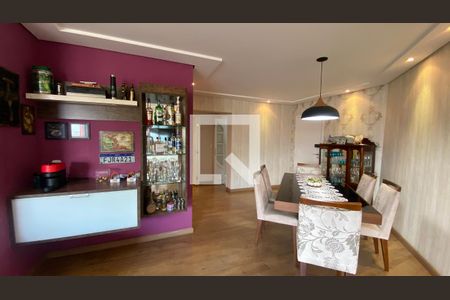 Sala  de apartamento à venda com 3 quartos, 134m² em Vila Assunção, Santo André