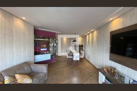 Sala  de apartamento à venda com 3 quartos, 134m² em Vila Assunção, Santo André