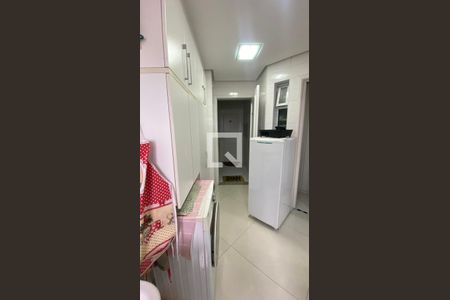 Área de Serviço de apartamento à venda com 3 quartos, 134m² em Vila Assunção, Santo André