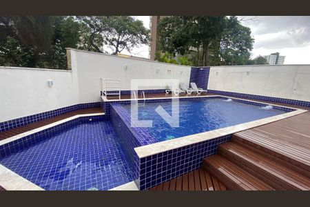 Piscina de apartamento à venda com 3 quartos, 134m² em Vila Assunção, Santo André