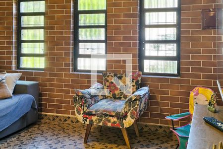 Sala de casa para alugar com 2 quartos, 102m² em Jardim Imperador, Praia Grande