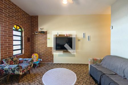 Sala de casa para alugar com 2 quartos, 102m² em Jardim Imperador, Praia Grande