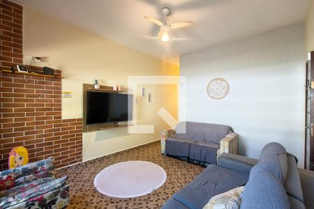 Sala de casa para alugar com 2 quartos, 102m² em Jardim Imperador, Praia Grande
