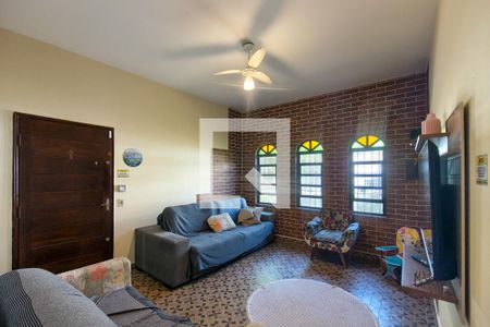 Sala de casa para alugar com 2 quartos, 102m² em Jardim Imperador, Praia Grande