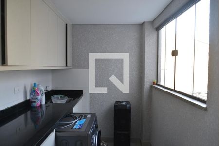 Área de Serviço de apartamento à venda com 2 quartos, 117m² em Campestre, Santo André