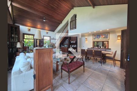 Sala de casa de condomínio à venda com 4 quartos, 400m² em Vargem Grande, Rio de Janeiro