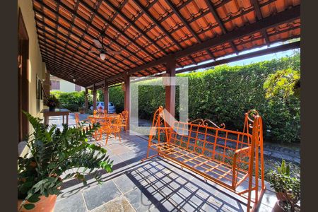 Varanda de casa de condomínio à venda com 4 quartos, 400m² em Vargem Grande, Rio de Janeiro