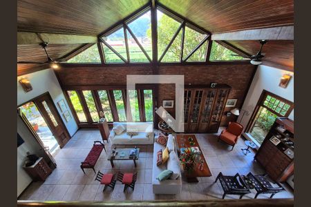 Sala de casa de condomínio à venda com 4 quartos, 400m² em Vargem Grande, Rio de Janeiro