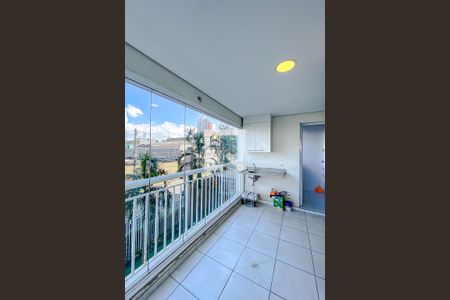 Varanda da Sala de apartamento à venda com 3 quartos, 70m² em Vila Prudente, São Paulo