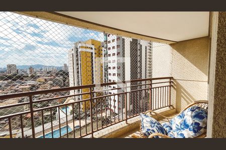 Varanda da Sala de apartamento à venda com 4 quartos, 124m² em Santa Teresinha, São Paulo